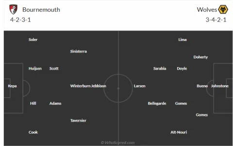 Soi kèo Bournemouth vs Wolves hôm nay (Bỏ túi 3 kèo chắc thắng)